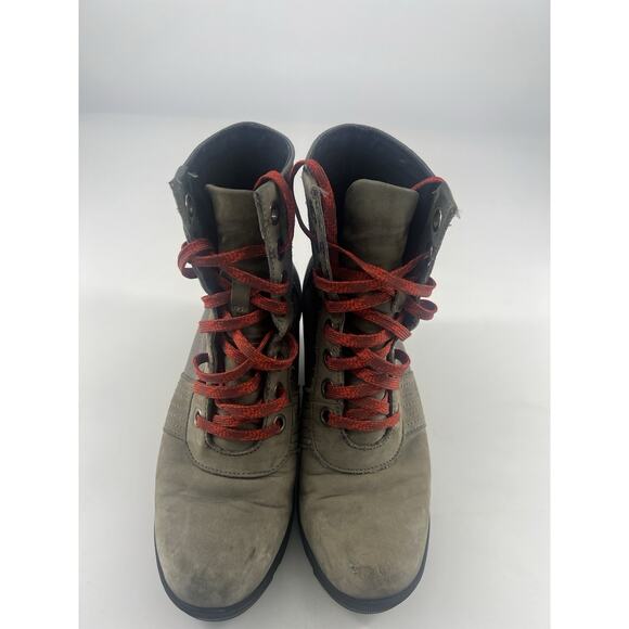 Sorel Lexie Wedge Boots Womens Size 8.5 Gray Winter Comfy Preppy Luxury Ankle - Picture 5 of 11
